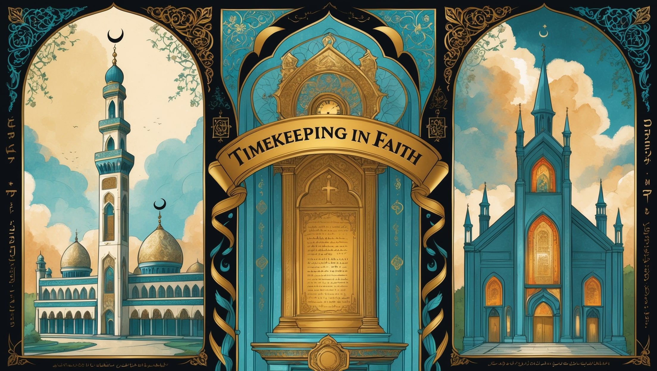 Tidsmätning i islam, judendom och kristendom